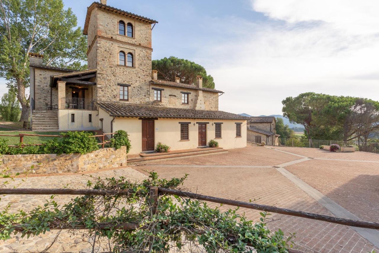 Gh Borgo Pulciano Agriturismo Montone  Exteriör bild